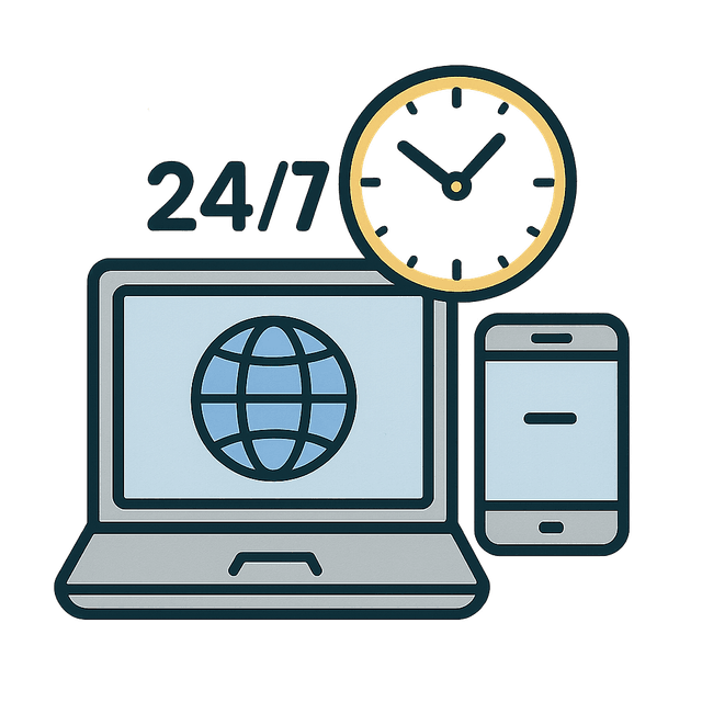 זמין תמיד בכל מקום